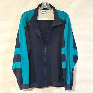 Vintage Prince Athletic Running Activewear Zip Up Long Sleeve Track Jacket